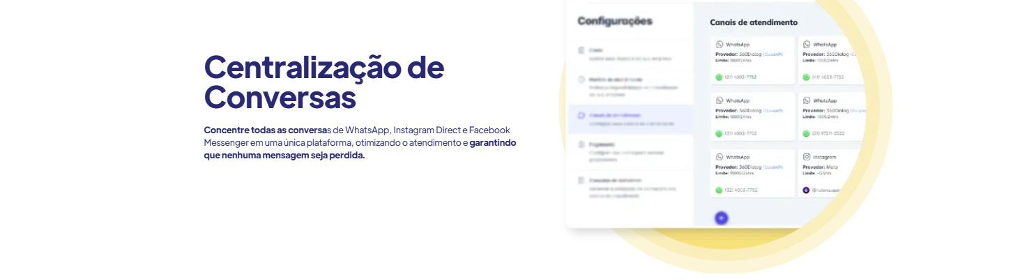 Centralização de Conversas